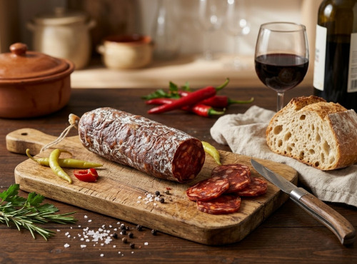 Charcuterie Aubard - Chorizo Iberico de Bellota 500g