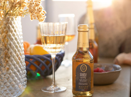 Maison Goubet - Cuvée pétillante BIO & sans alcool • cépage Sémillon 250ml