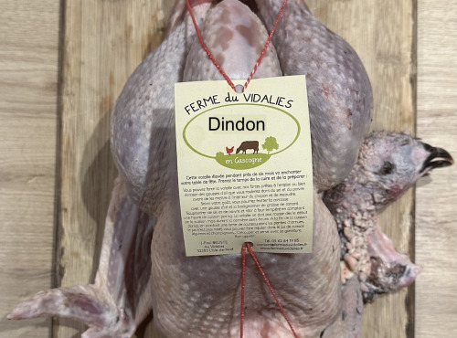 Ferme du Vidalies - Dindon PAC 8kg