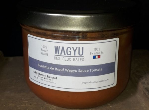 Wagyu des Deux Baies - [Précommande] Boulettes de Wagyu sauce tomate - 360g