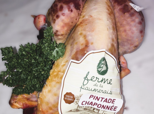 Ferme de la Paumerais - PINTADE CHAPONNEE (x1) - 1,8 Kg