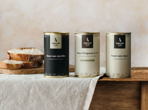 Aubertie Truffe - Lot de sauces aux champignons et truffe