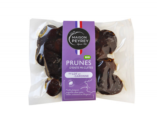 Maison Peyrey - Prunes d'Ente Bio mi-cuites du Lot-et-Garonne - 250 g