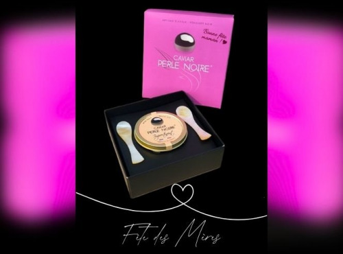 Caviar Perle Noire - Coffret caviar - Fête des Mères - 30g
