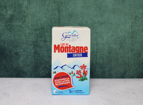 Fromage Gourmet - Lait de montagne entier 1L