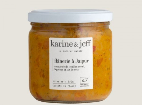 Karine & Jeff - Lentilles corail, légumes et lait de coco 6x350g