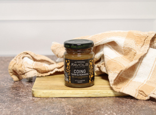 Fromage Gourmet - Confit Coing Thym & Romarin 110g