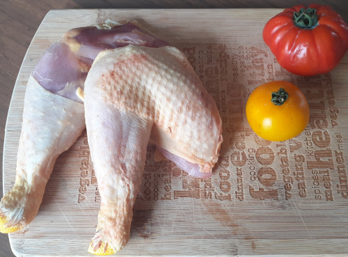 Les Volailles de la Garenne - Cuisses de poulet X4