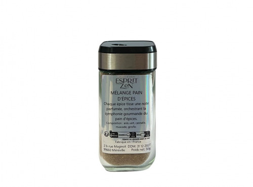 Esprit Zen - Mélange Pain d'Épices - Doseur - 50g