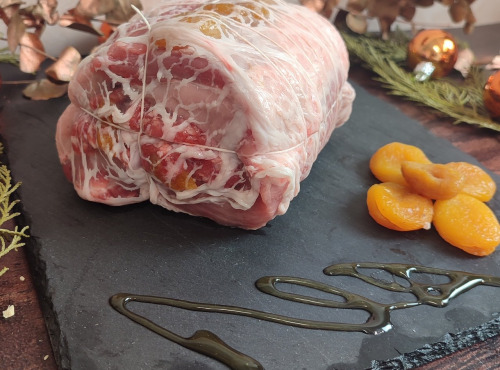 Nature et Régions - Rôti de Porc farci au Miel et Abricots 1,5kg