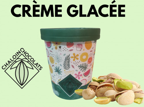 Chaloin Chocolats - Crème glacée Pistache