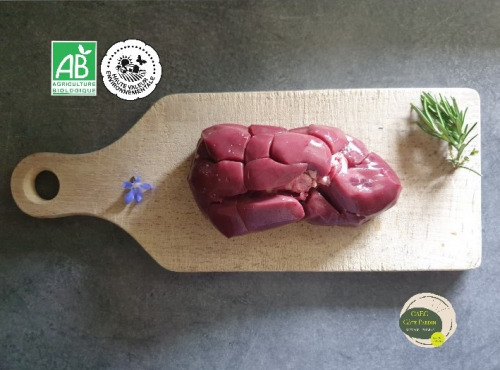 Ferme GAEC Côte Pardin - [SURGELÉ] Rognon de Veau BIO Race Aubrac - 500 g