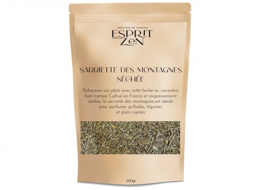 Esprit Zen - Sarriette des Montagnes Séchée - sachet refermable de 200g