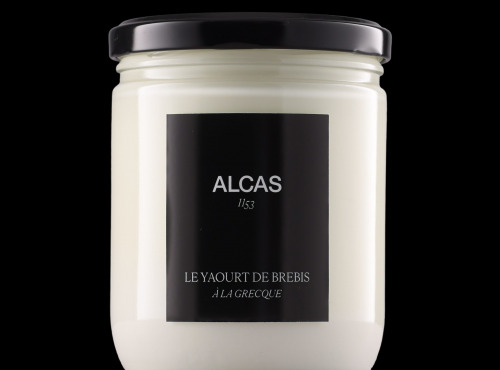 La Ferme d'Alcas - Yaourt à la grecque 400g - lot de 10 unités