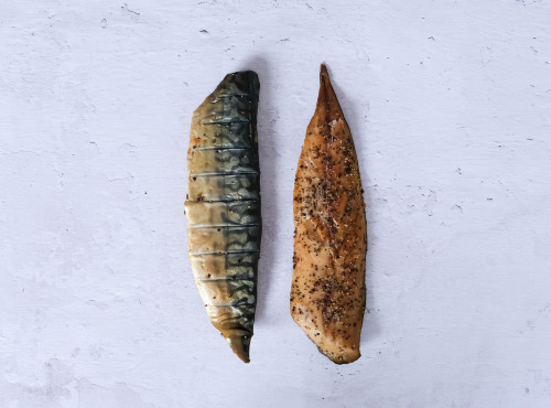 Etablissements JC David - Filets de Maquereau poivre fumés barquette 8/10 pcs 1kg