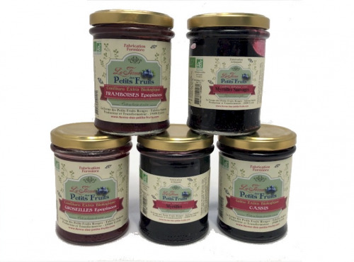 La Ferme des petits fruits - Offre confitures toniques