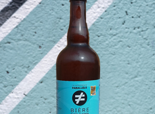 La Brasserie Parallèle - Brasserie sans alcool - Bière Blanche sans alcool 6x75cl