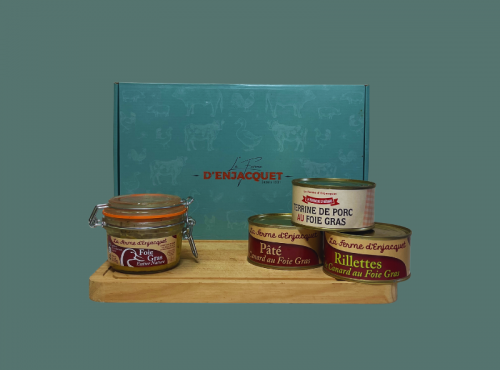 La ferme d'Enjacquet - Coffret Foie Gras & Charcuteries Fermières – Le goût authentique du Gers