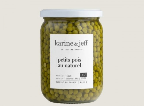 Karine & Jeff - Petits pois au naturel 520g