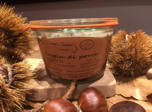 Depuis des Lustres - Comptoir Corse - Casgiu di porcu Corsu - Fromage de tête