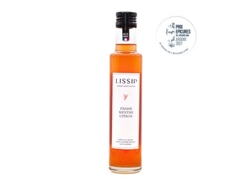 Sirops Lissip - Sirop Fraise Menthe Citron 25cl