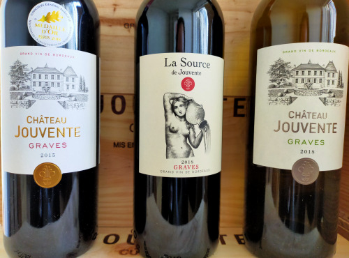 Château Jouvente - Le Tiercé Gagnant - 3 Bouteilles