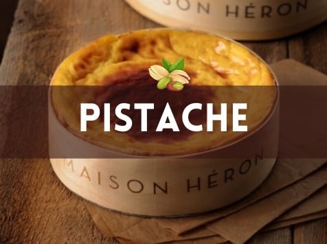 Maison Héron père et filles - FLAN PARFUMÉ PISTACHE 10/12 PERS