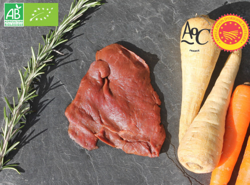Domaine des Alliers -  Bœuf d'exception - Cœur de bœuf, AOC Maine-Anjou, BIO – 240 g  [SURGELÉ]