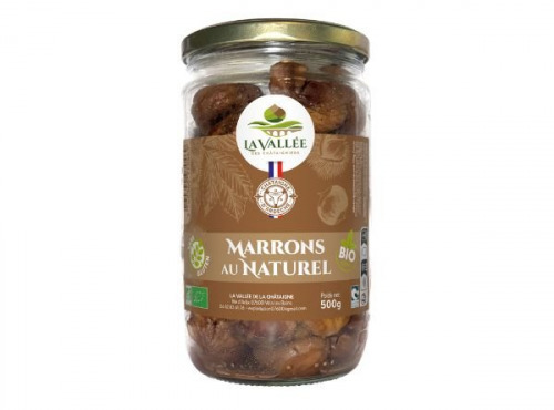 La vallée des chataigniers - Marron naturel BIO Ardèche 420gr