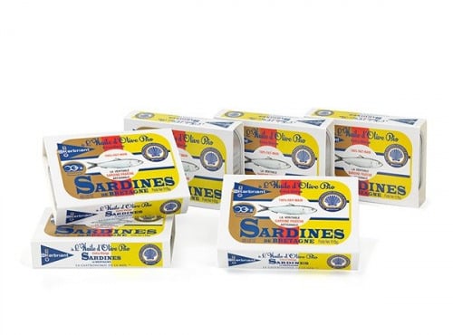 SARL Kerbriant ( Conserverie ) - Sardines à l’huile d’olive bio - Lot de 6