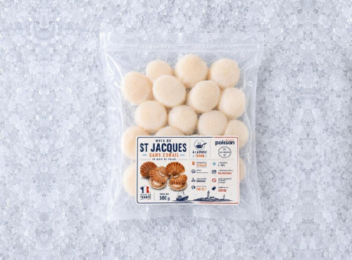 Mon Petit Poisson - Noix de st jacques sans corail (250g)