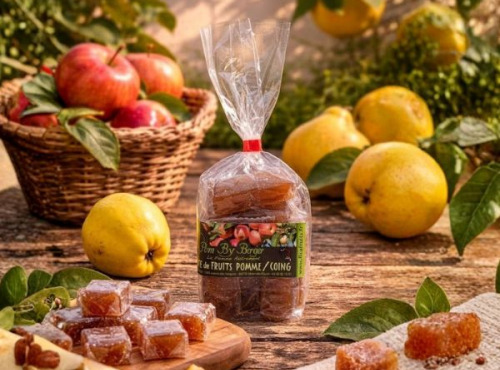 Pom Bio Berger - Pâte de fruits Pomme-Coing 240g