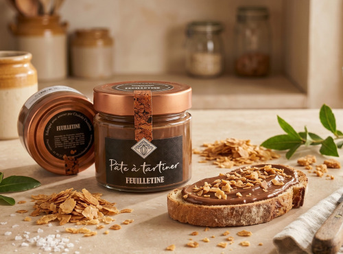 Chaloin Chocolats - Pâte à tartiner feuilletine 200g