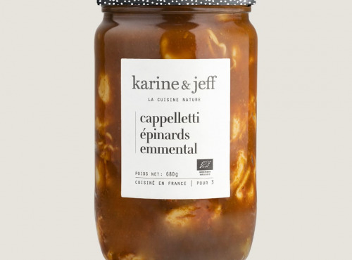 Karine & Jeff - Cappelletti épinards emmental 6x680g