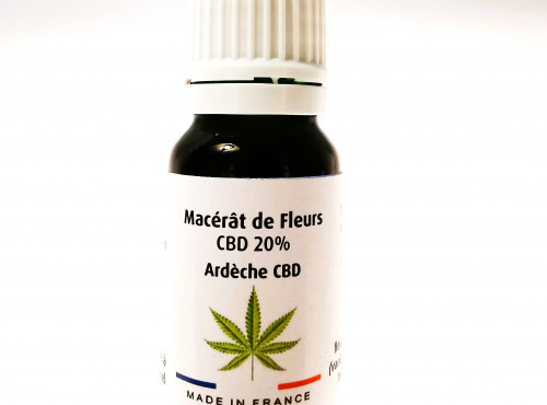 Ferme de Pourcier - Huile CBD 20% - Macérât de Fleurs - 10ml