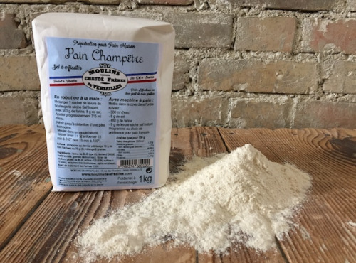Moulins de Versailles - Préparation Champêtre Pour Pain Maison - 1kg