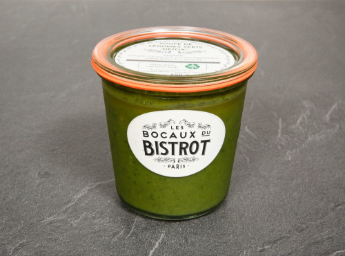 Les Bocaux du Bistrot - Soupe de légumes verts "Détox" x6