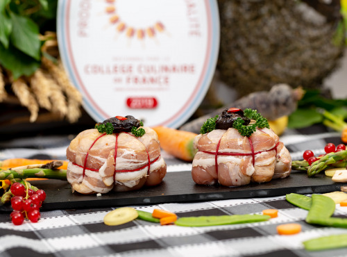 La ferme Grandvillain - Paupiettes De Pintade Bacon Et Pruneaux 4 X 200 G
