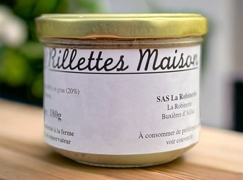 La Robinerie, Maison Kohler - Rillettes maison 180g