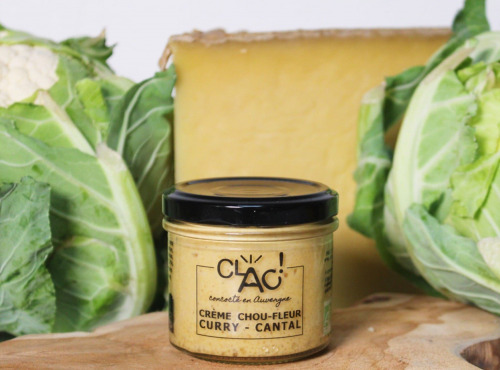 CLAC Conserverie - Crème chou-fleur curry & cantal 100g