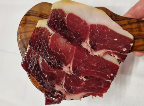 Charcuterie Mannei - Plateau de Prisuttu AOP de Porc Nustrale "42 Mois d'Affinage" Sans nitrites