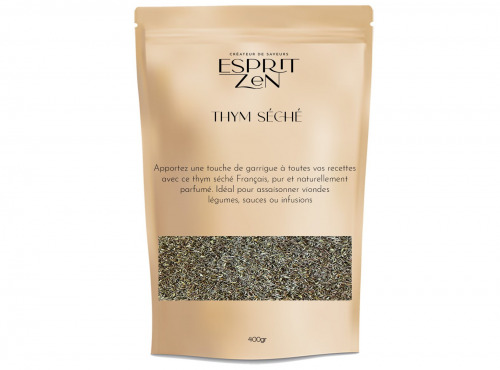 Esprit Zen - Thym Séché - Sachet refermable de 400g