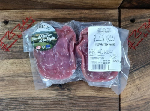 La Ferme de Cabrol - Préparation Hachée de veau  250g
