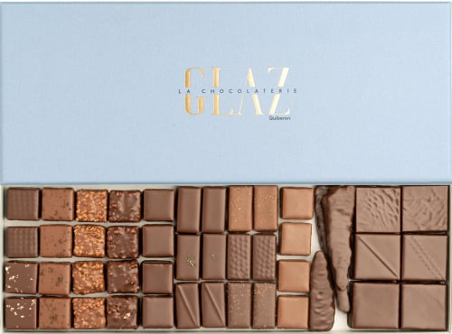 Glaz la chocolaterie de la presqu’île - Coffret "Groix" assortiment ganaches et pralinés