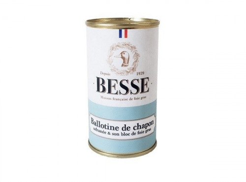 Foie Gras BESSE - Ballotine de chapon safranée 200g