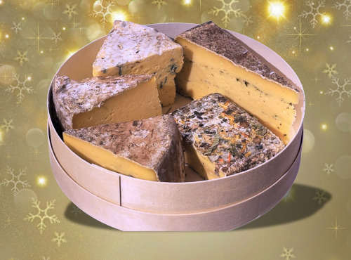 GAEC Les Perce-neige - Offre découverte Plateau rond 5 fromages 1,5kg