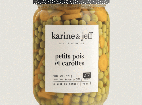 Karine & Jeff - Petits pois et carottes 6x520g