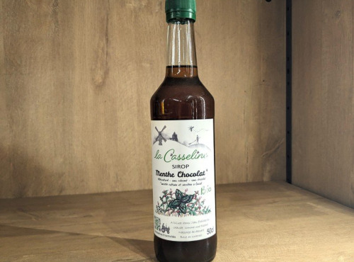 Ferme Joos - Sirop Menthe Chocolat bio 50 cl : La Casseline