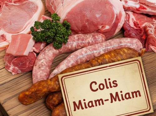 Ferme de la Paumerais - COLIS DE PORC "MIAM-MIAM" (x1) - 8 Kg