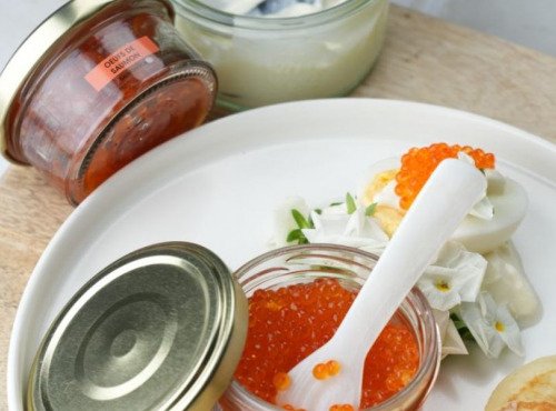Caviar de l'Isle - Oeufs de saumon Keta 50g - Caviar de l'Isle